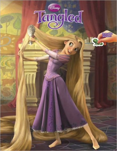 Tangled Reusable Sticker Book (Disney Tangled Series)