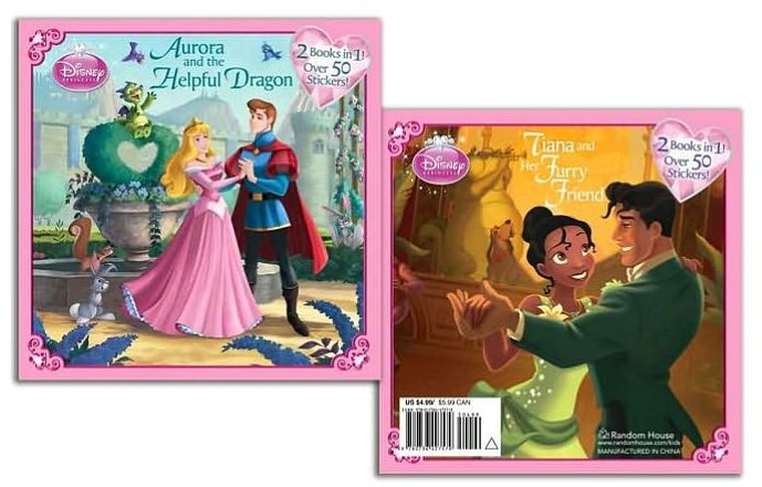 Aurora and the Helpful Dragon/Tiana and Her Furry Friend (Disney Princess)