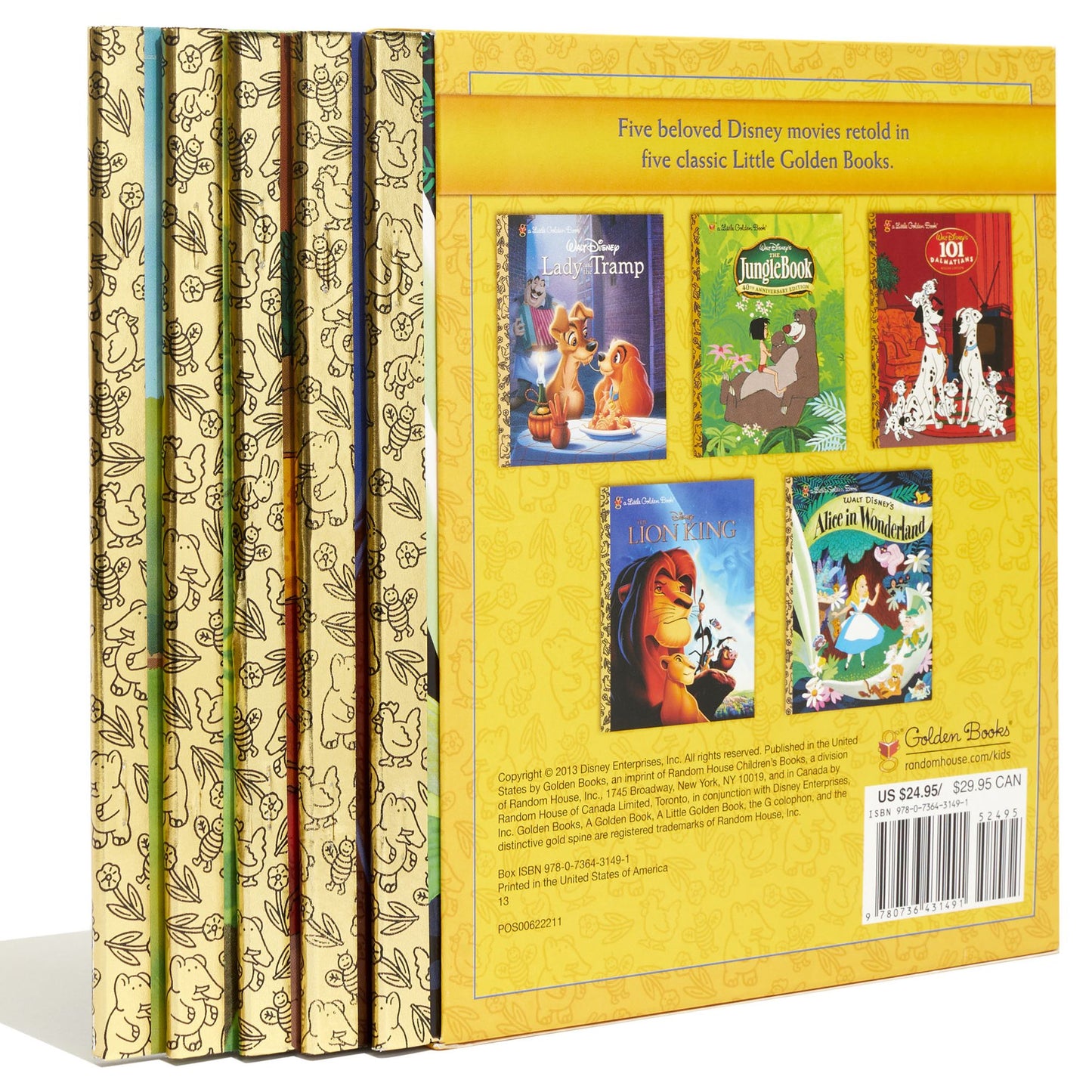 Disney Classics Little Golden Book Library (Disney)