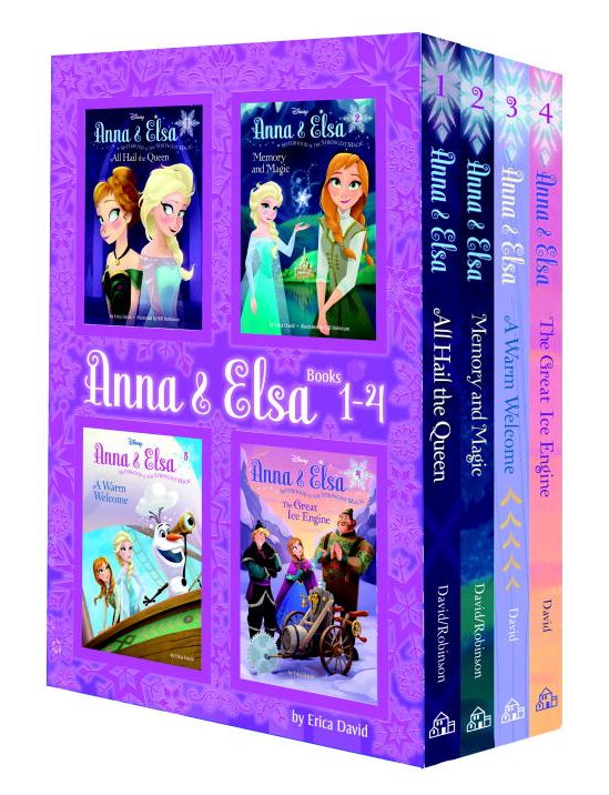 Anna & Elsa: Books 1-4 (Disney Frozen)