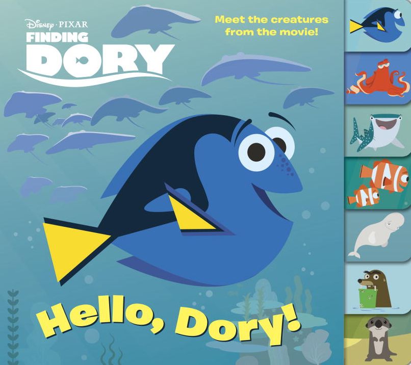 Finding Dory Tabbed Board Book (Disney/Pixar Finding Dory)