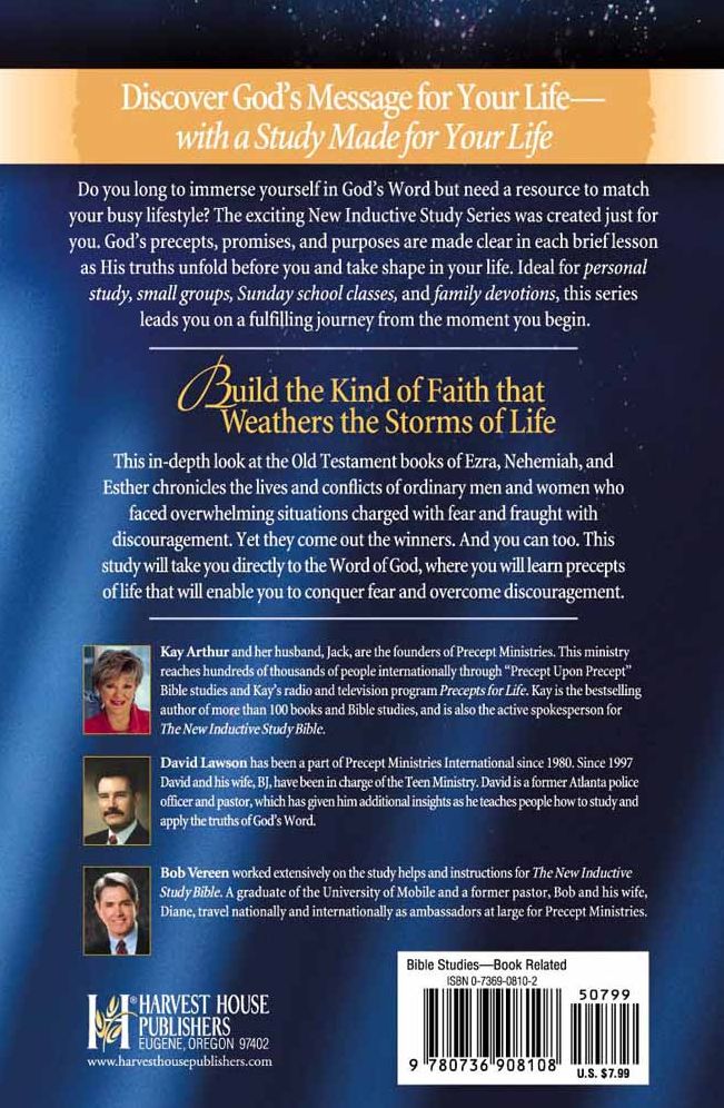 Overcoming Fear and Discouragement: Ezra, Nehemiah, Esther