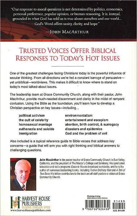 Right Thinking in a World Gone Wrong: A Biblical Response to Today's Most Controversial Issues