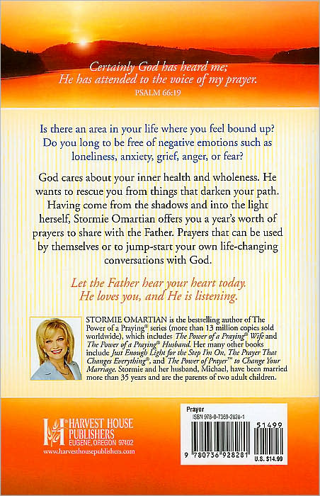 Prayers for Emotional Wholeness: 365 Prayers for Living in Freedom