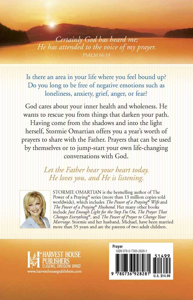 Prayers for Emotional Wholeness: 365 Prayers for Living in Freedom
