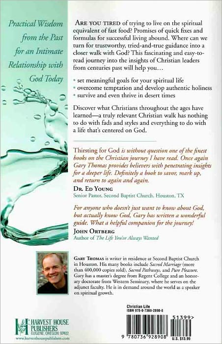 Thirsting for God: Spiritual Refreshment for the Sacred Journey