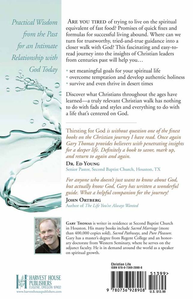 Thirsting for God: Spiritual Refreshment for the Sacred Journey