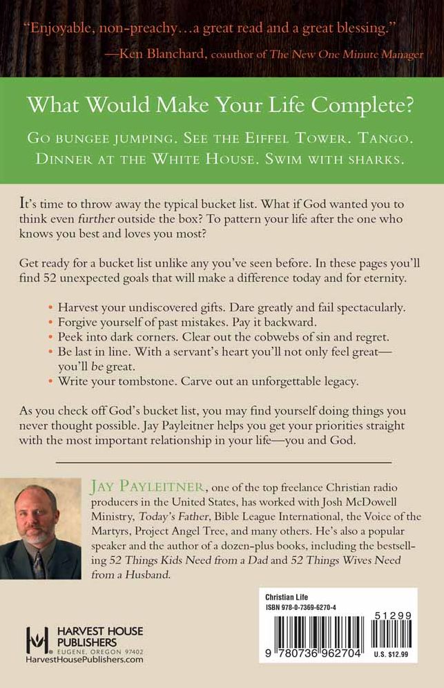 What If God Wrote Your Bucket List?: 52 Things You Don't Want to Miss