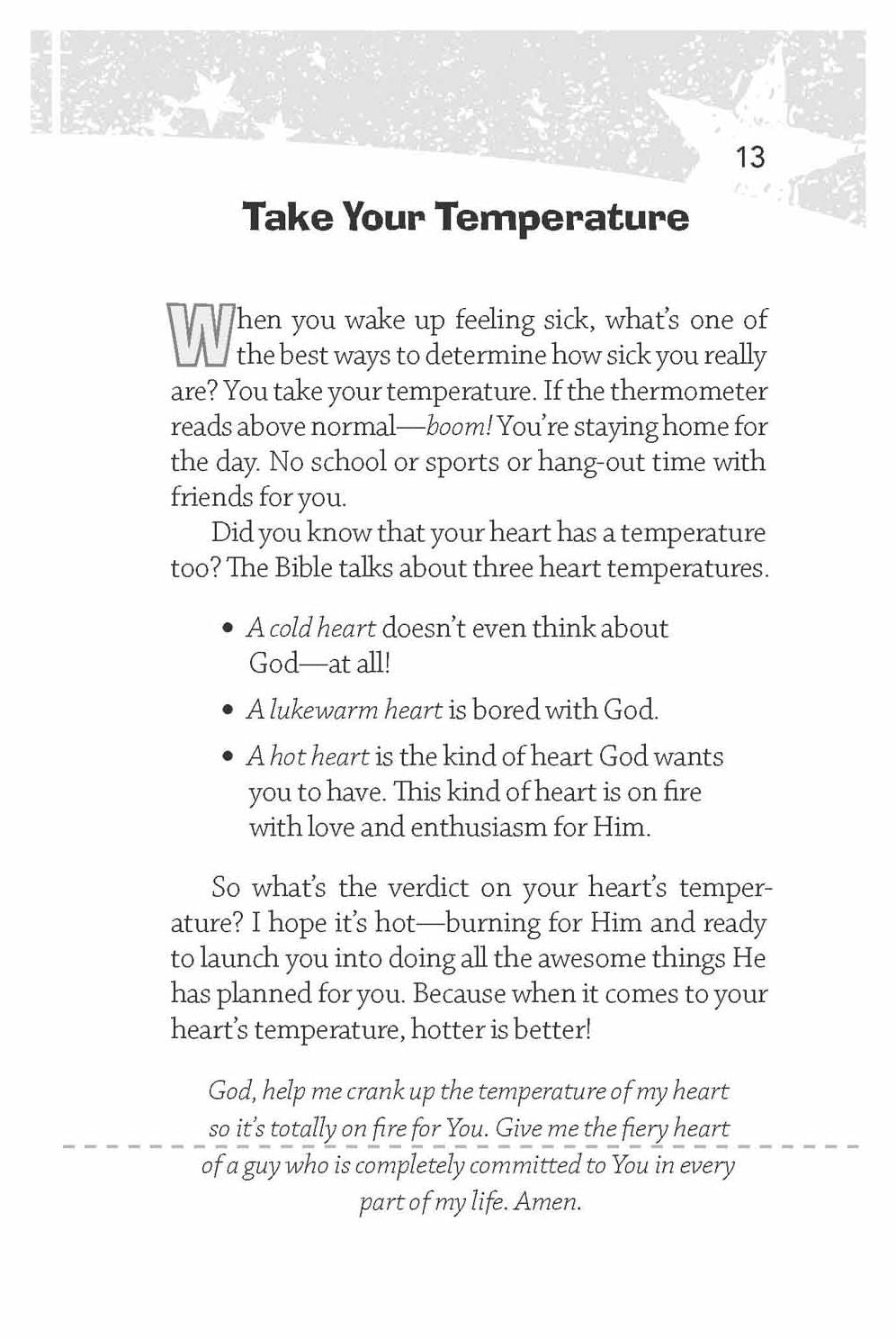A Boy After God's Own Heart Action Devotional