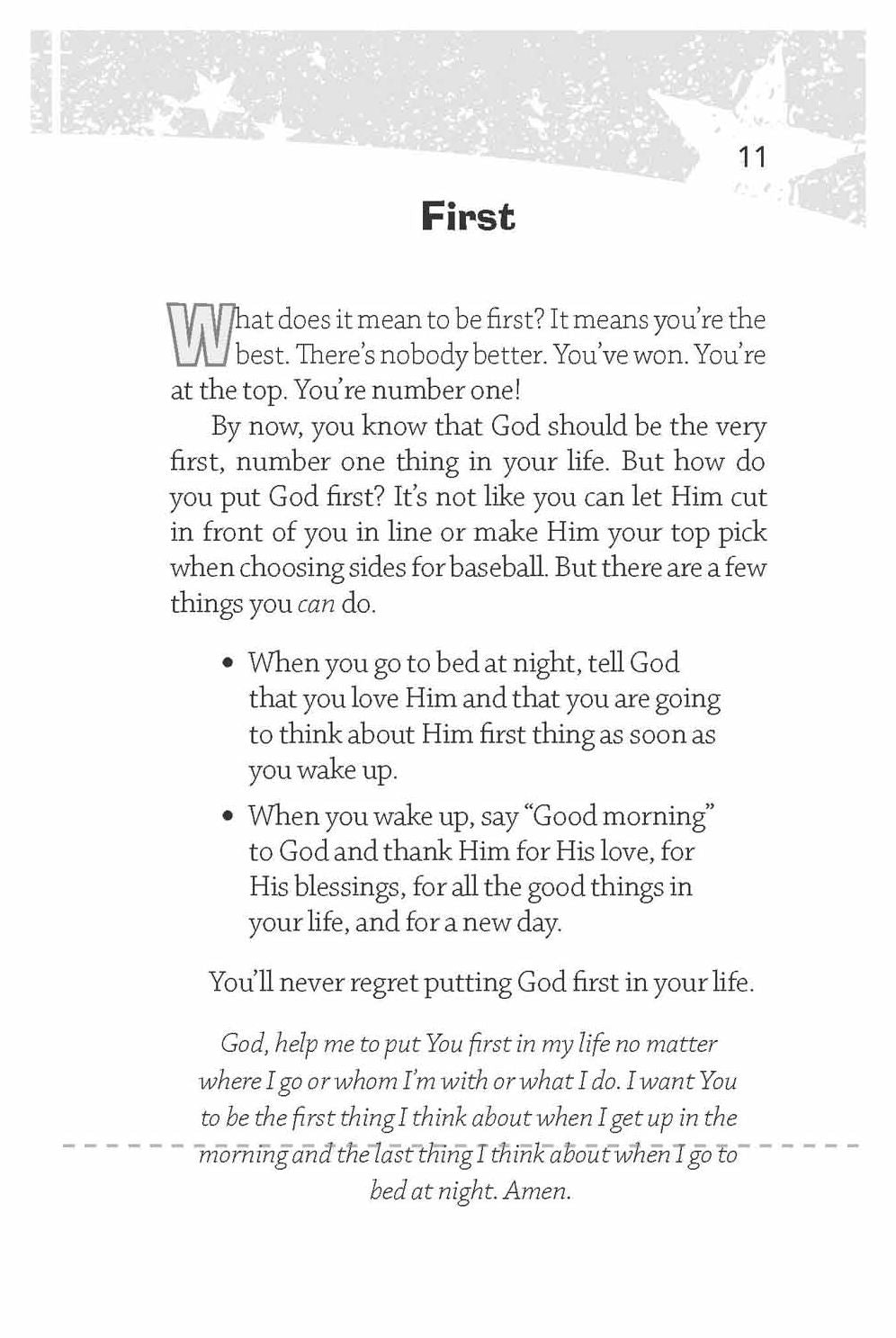 A Boy After God's Own Heart Action Devotional