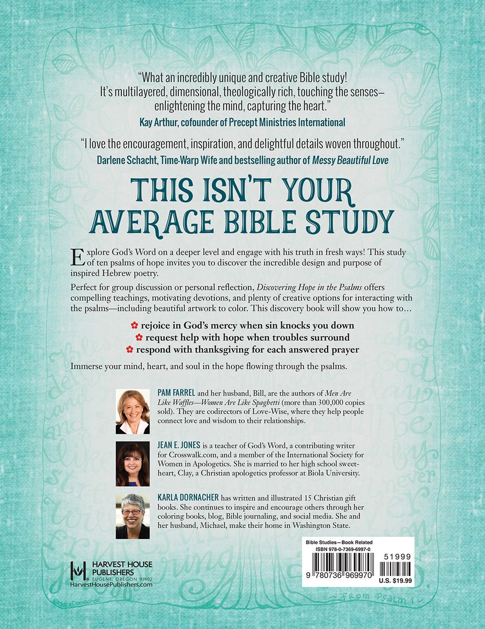 Discovering Hope in the Psalms: A Creative Bible Study Experience