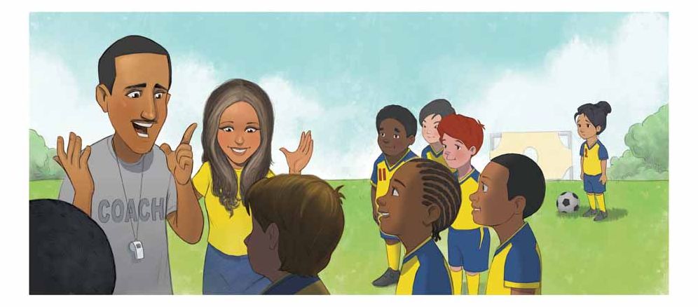 Maria Finds Courage: A Team Dungy Story About Soccer