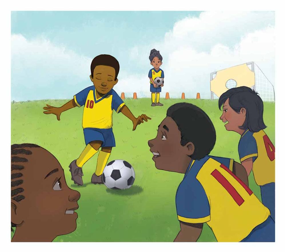 Maria Finds Courage: A Team Dungy Story About Soccer