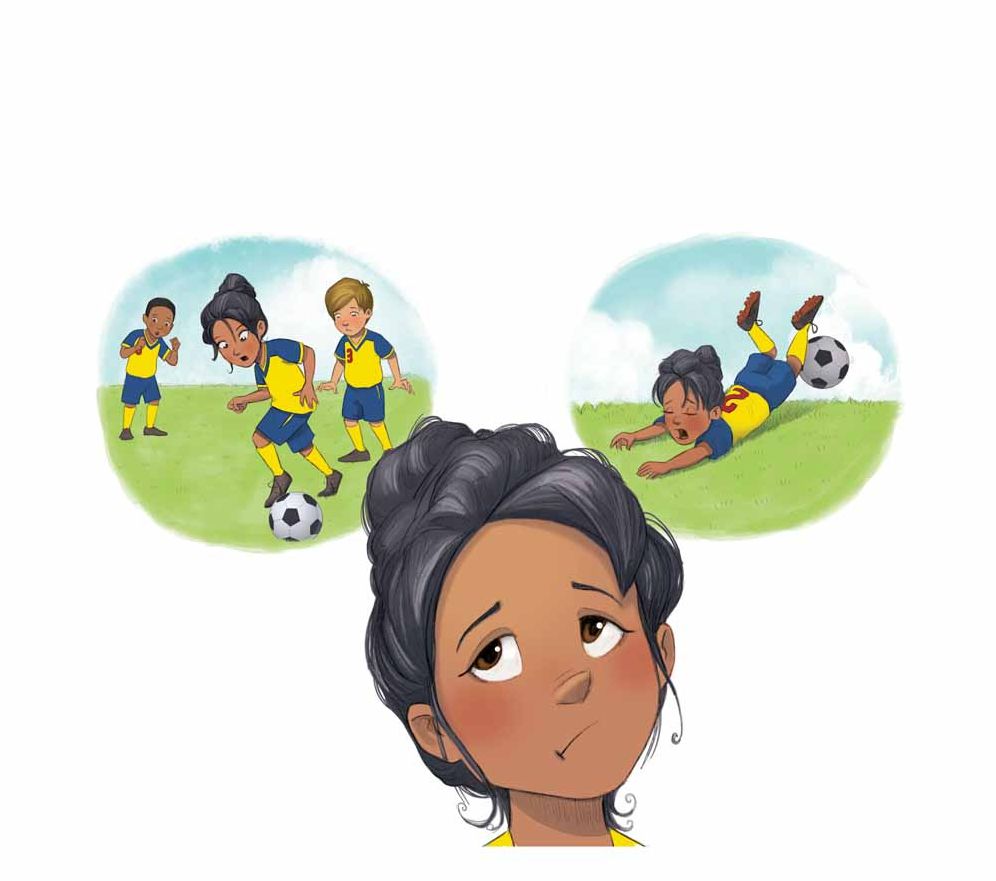 Maria Finds Courage: A Team Dungy Story About Soccer
