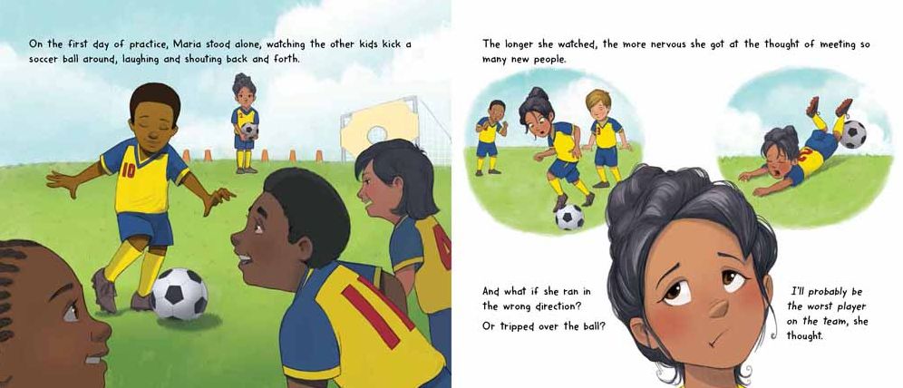 Maria Finds Courage: A Team Dungy Story About Soccer