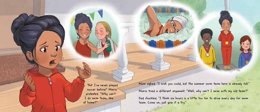 Maria Finds Courage: A Team Dungy Story About Soccer