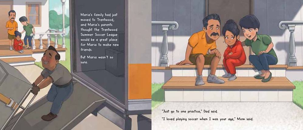 Maria Finds Courage: A Team Dungy Story About Soccer