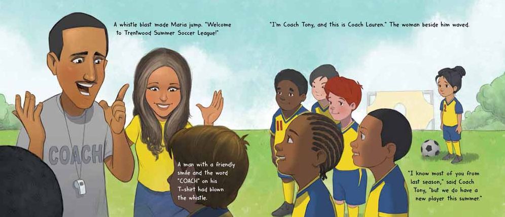 Maria Finds Courage: A Team Dungy Story About Soccer