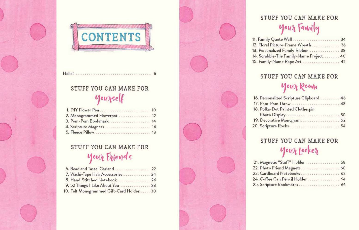52 DIY Crafts for Girls: Pretty Projects You Were Made to Create!