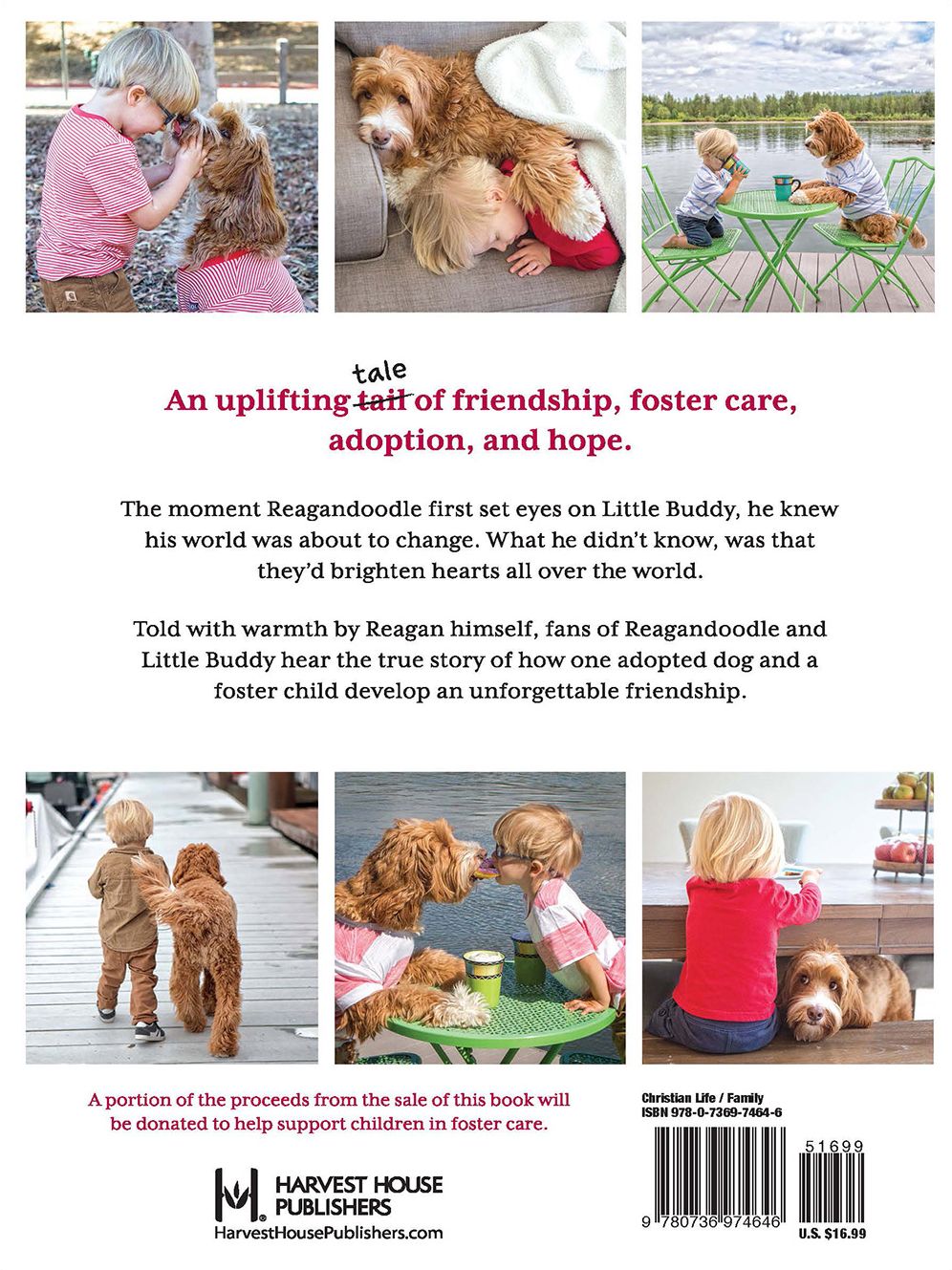 Reagandoodle and Little Buddy: The True Story of a Labradoodle and His Toddler Best Friend