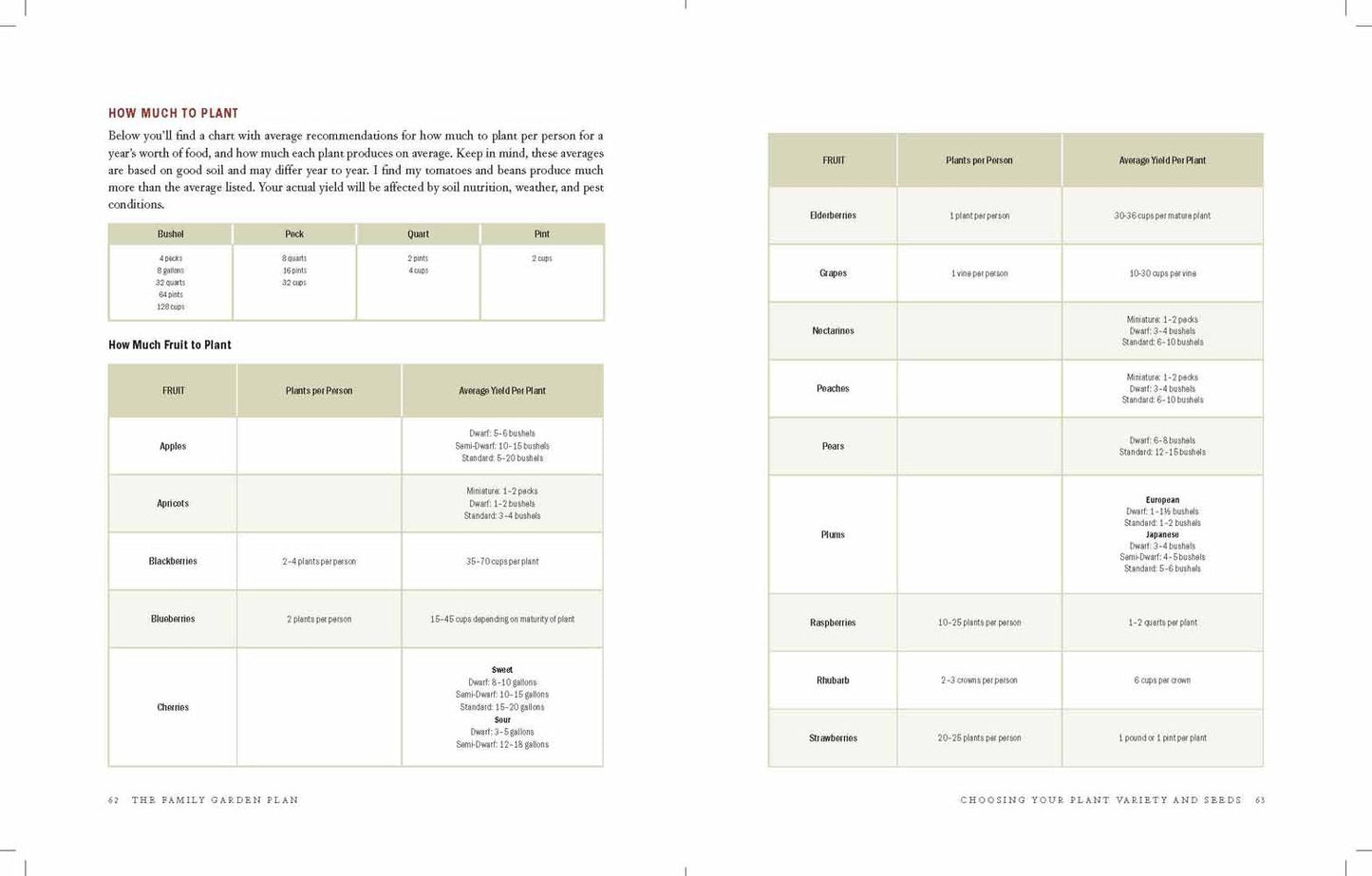 The Family Garden Plan : Grow a Year's Worth of Sustainable and Healthy Food