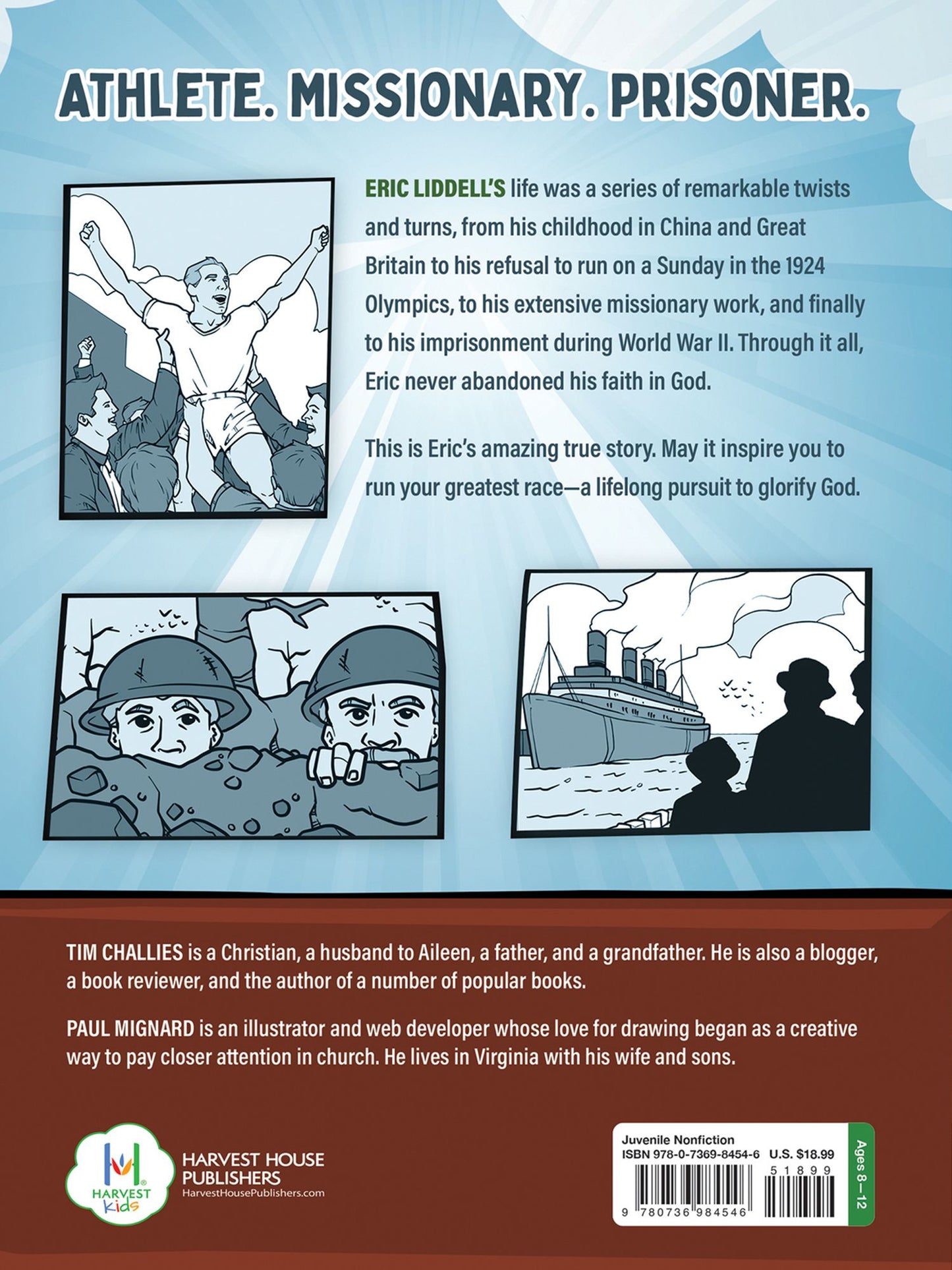 Eric's Greatest Race: The Inspiring True Story of Eric Liddell - Athlete, Missionary, Prisoner