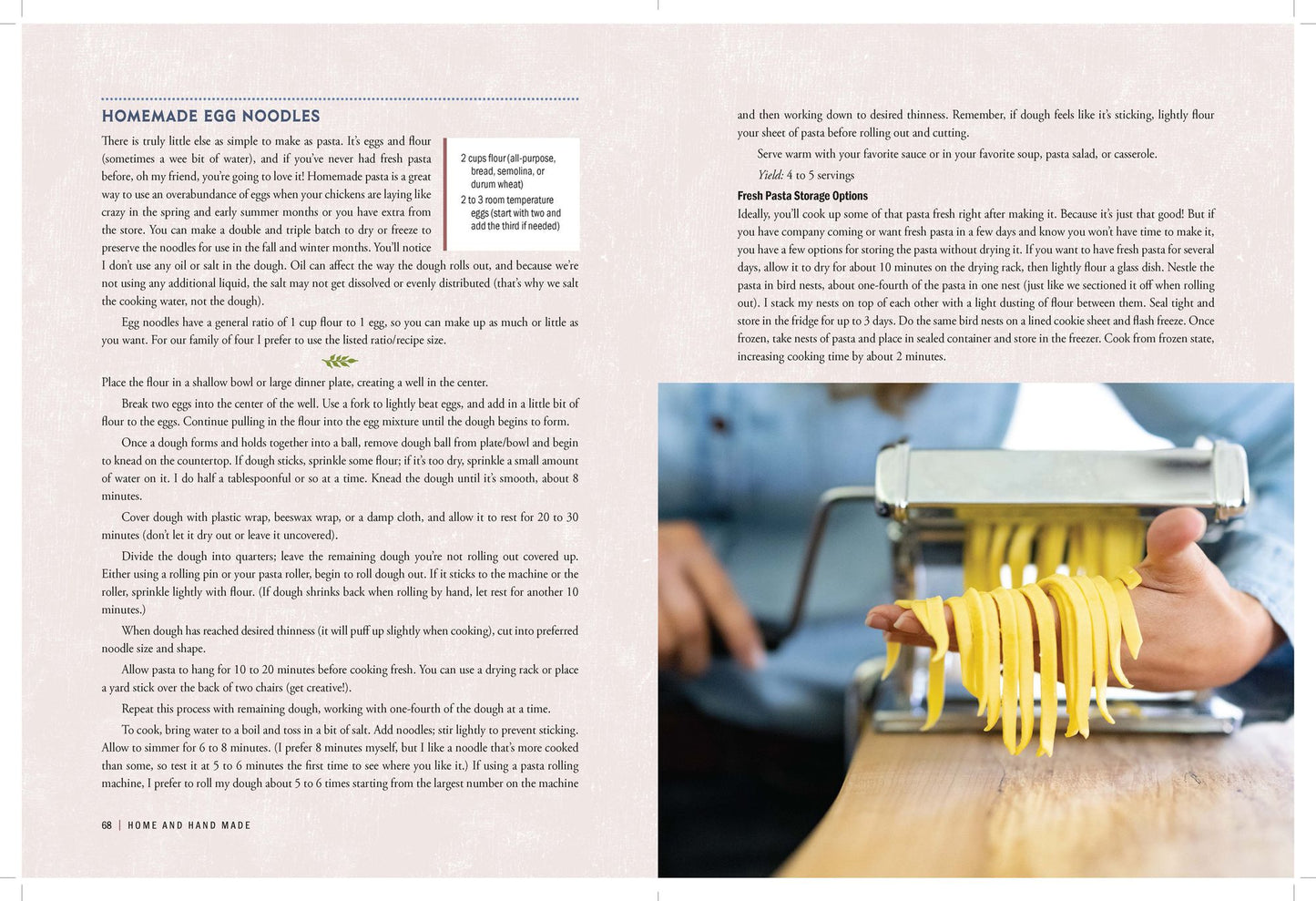Home and Hand Made: A Homesteader's Recipes to Help You Cook, Clean, and Care for Your Family