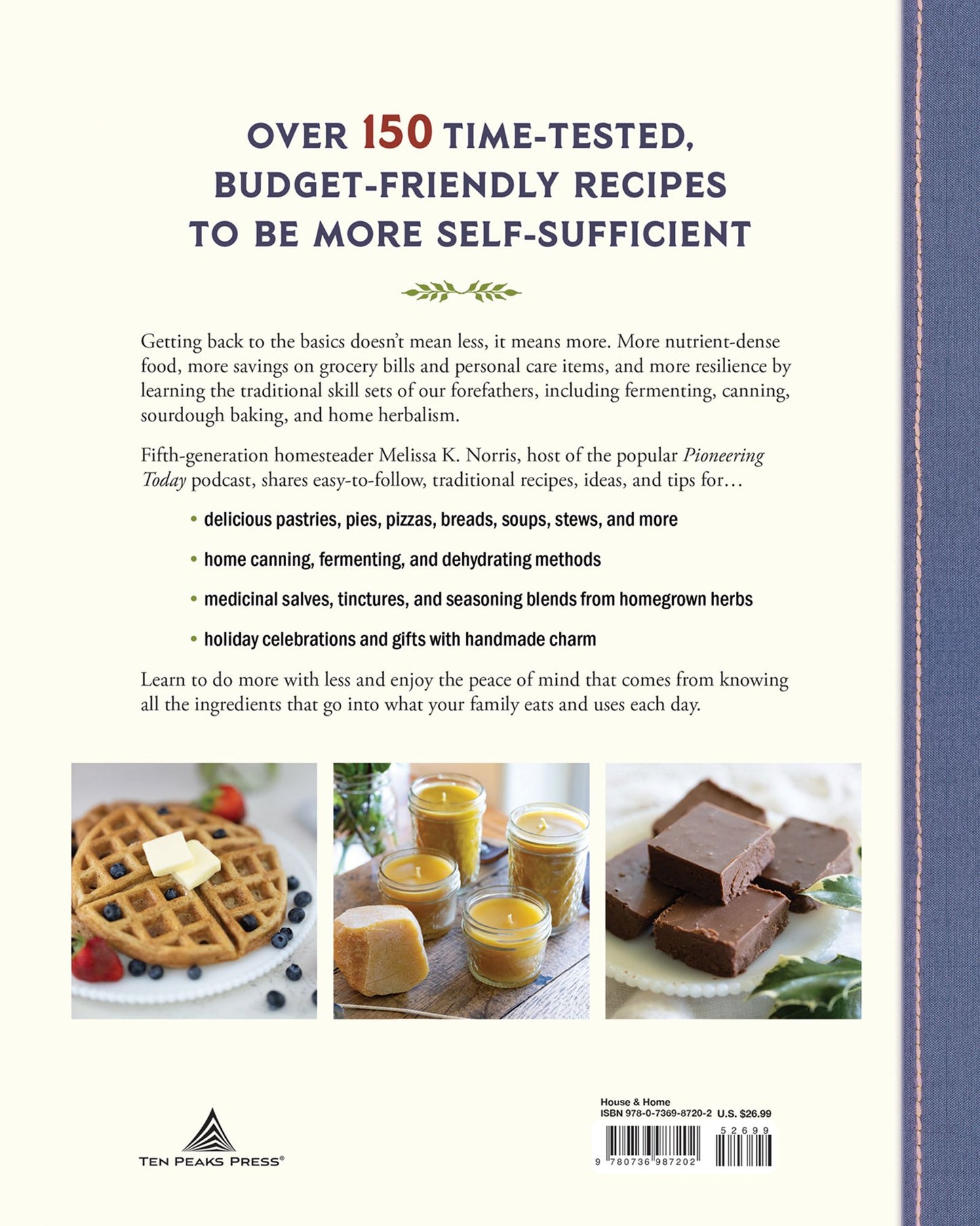 Home and Hand Made: A Homesteader's Recipes to Help You Cook, Clean, and Care for Your Family