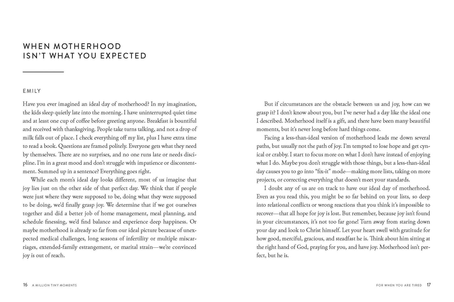 A Million Tiny Moments: Reflections to Refresh a Mom's Spirit