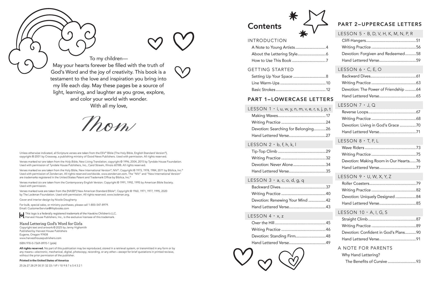 Hand Lettering God's Word for Girls: Learn to Write Bible Verses in Your Own Special Way