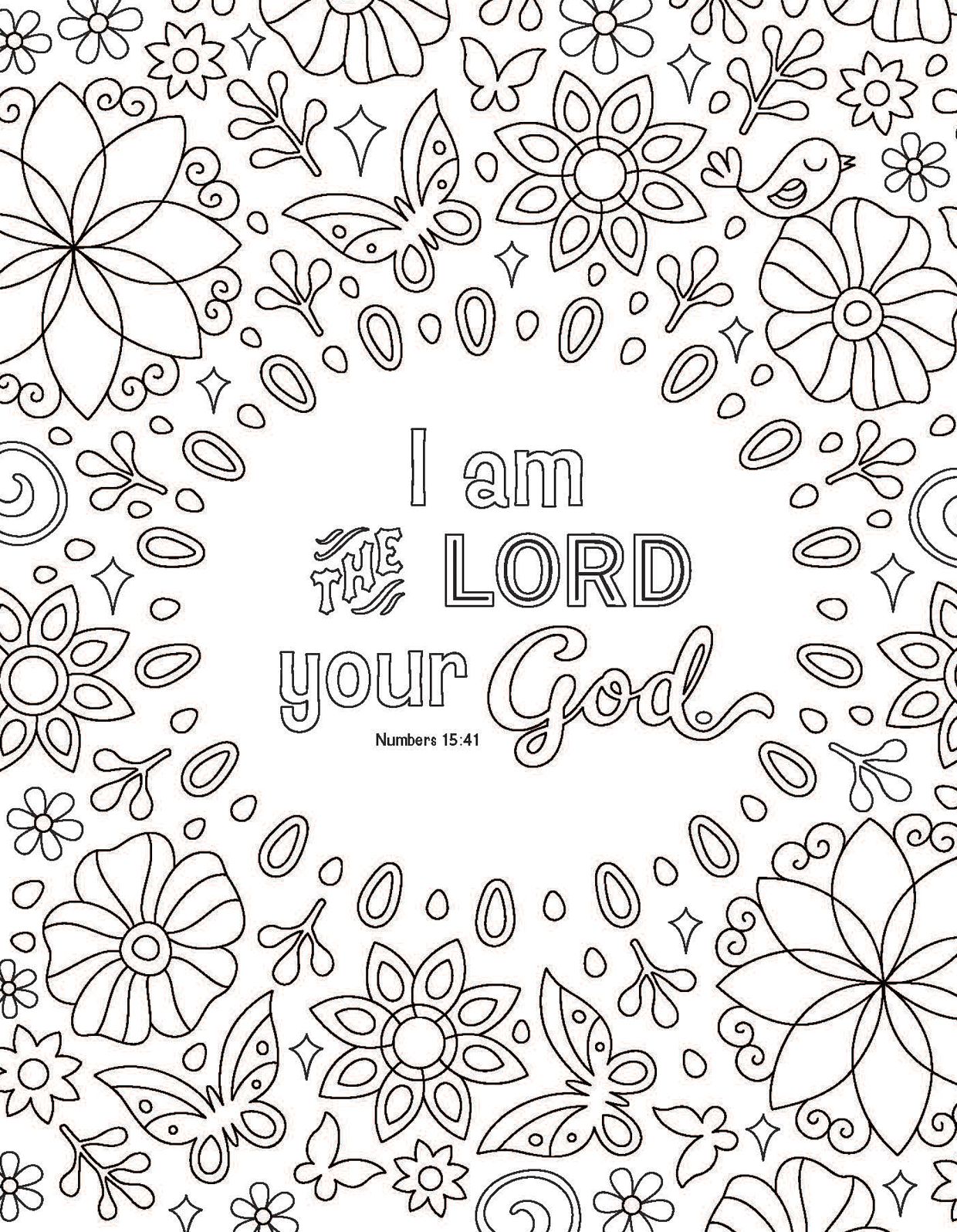 Color the Bible for Girls: Pages and Pages of Favorite Bible Verses to Color!