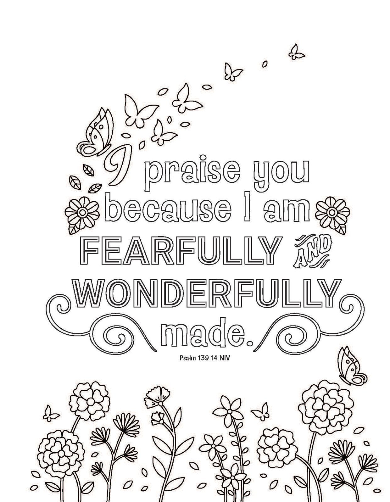 Color the Bible for Girls: Pages and Pages of Favorite Bible Verses to Color!