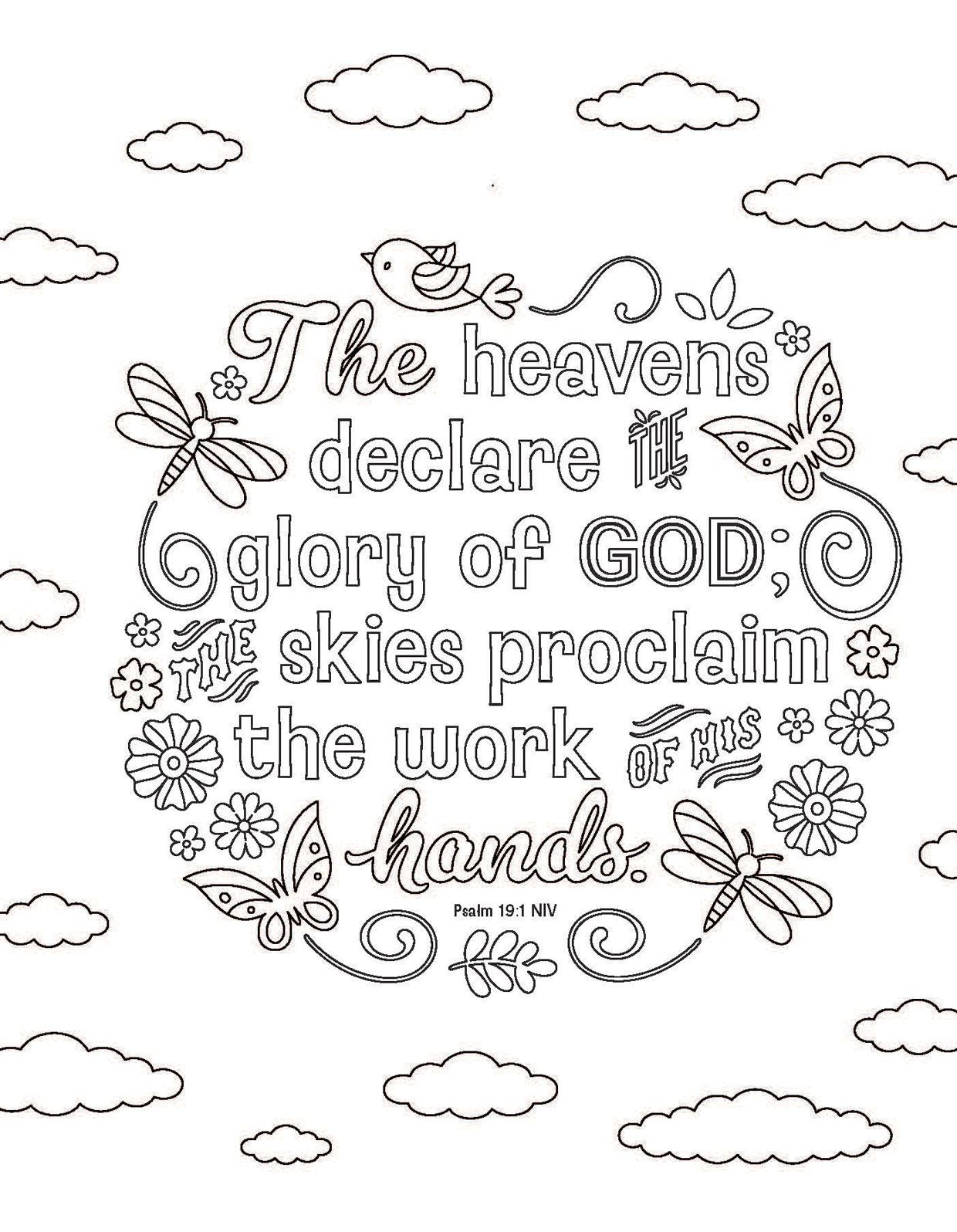 Color the Bible for Girls: Pages and Pages of Favorite Bible Verses to Color!