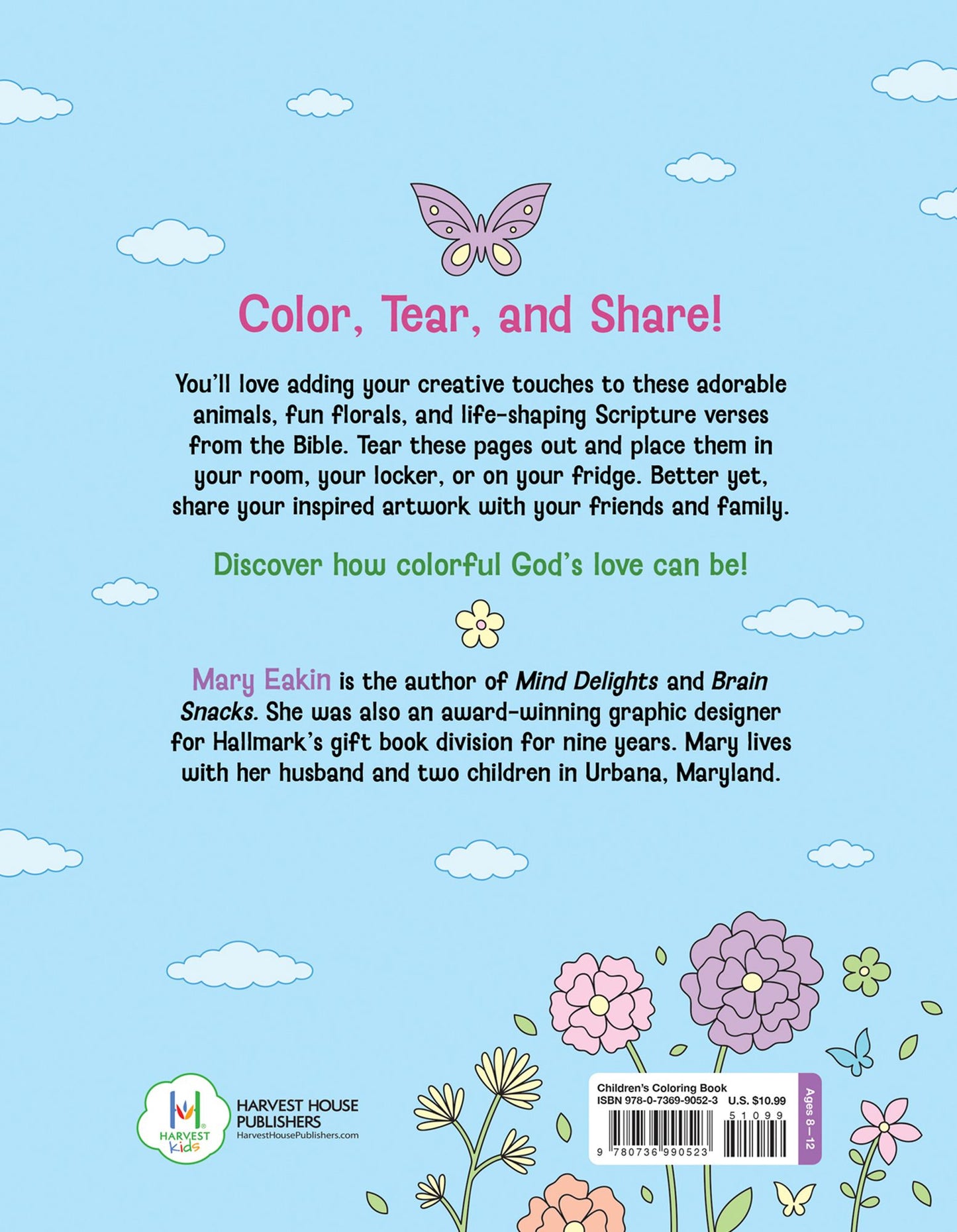 Color the Bible for Girls: Pages and Pages of Favorite Bible Verses to Color!