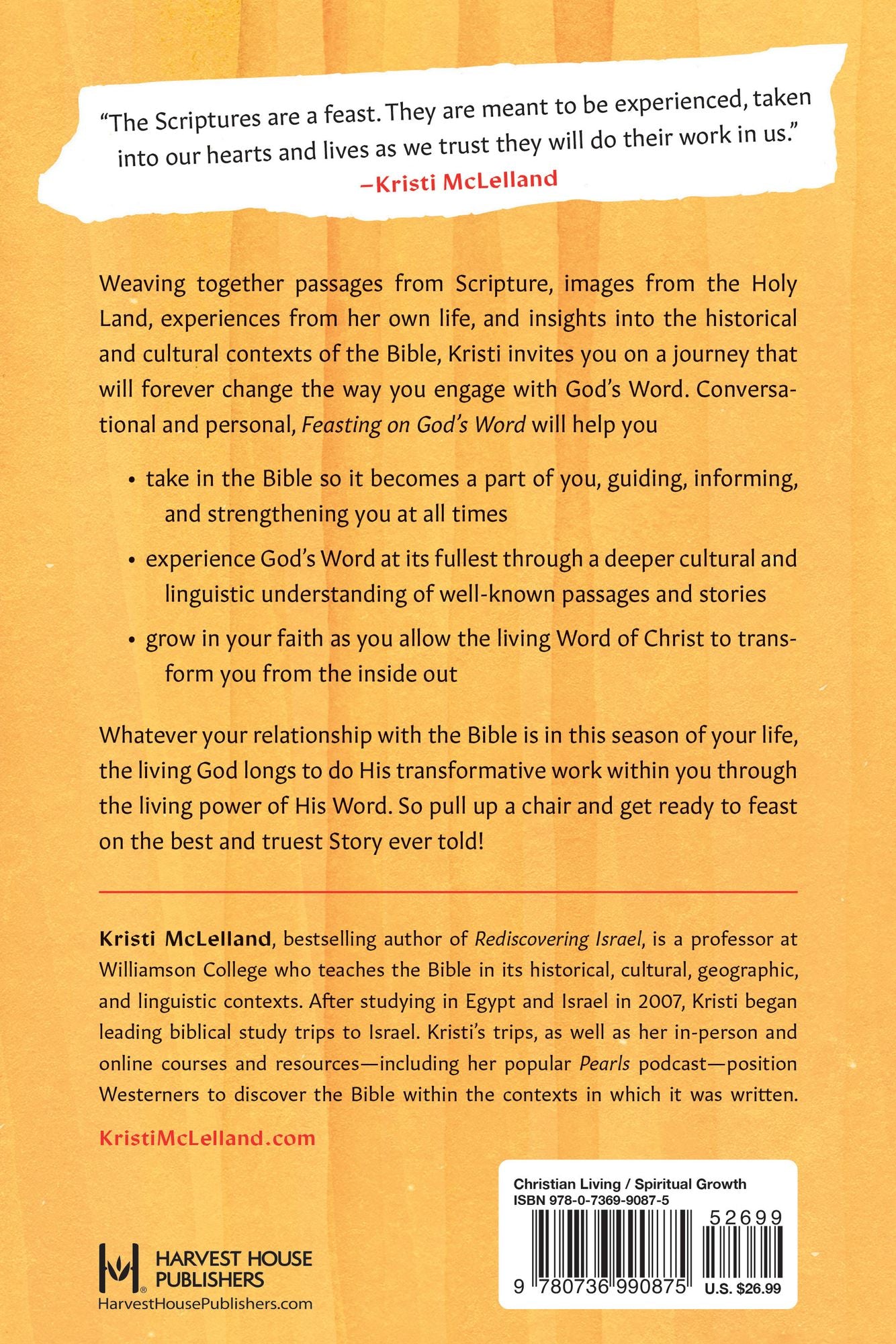 Feasting on God's Word: Fresh Encounters with the Greatest Story Ever Told