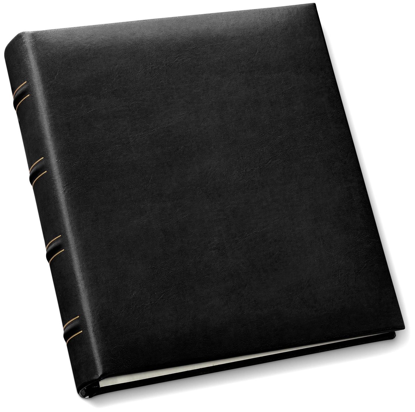 Black Bonded Leather Memory Photo Album