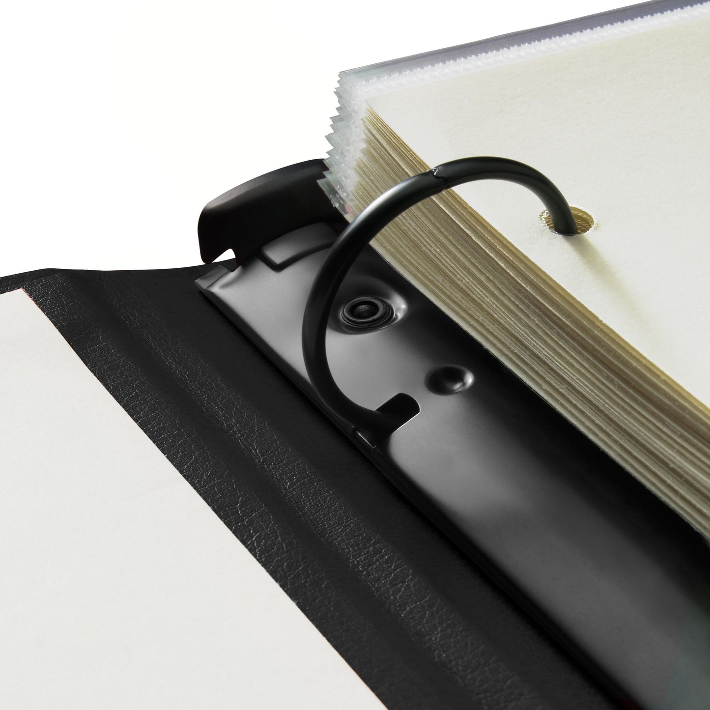 Black Bonded Leather Memory Photo Album