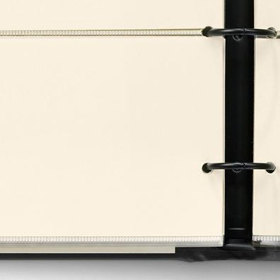 Black Bonded Leather Memory Photo Album