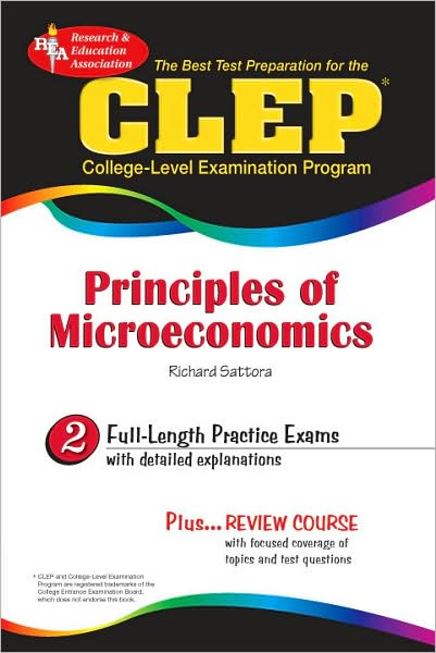 The Best Test P CLEP Principles of Microeconomics (REA)-The Best Test Prep for