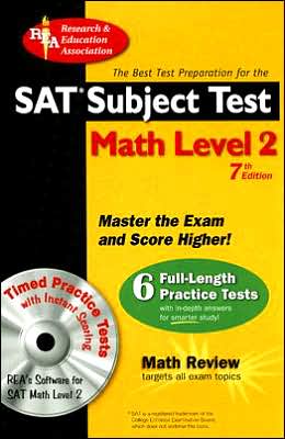 SAT Subject Test: Math Level 2 w/CD