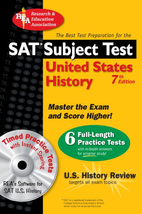 SAT United States History w/CD-ROM (REA) SAT US History Subject Test