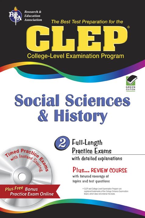 CLEP® Social Sciences and History w/CD