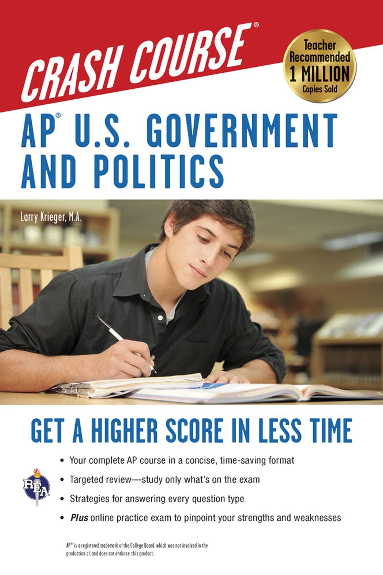 AP® U.S. Government & Politics Crash Course Book + Online