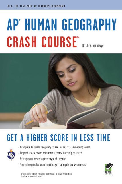 AP® Human Geography Crash Course Book + Online