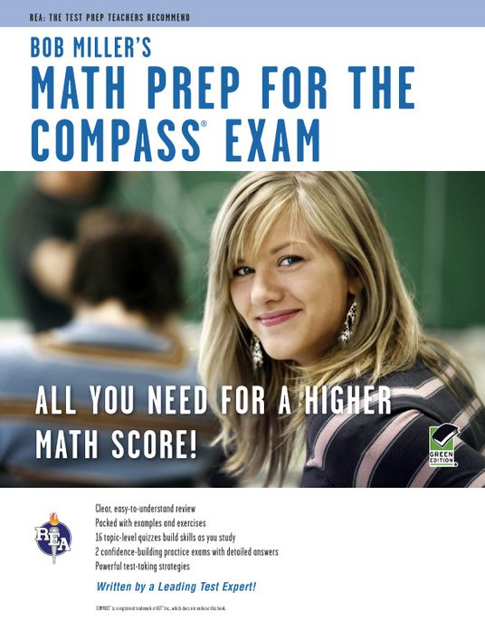 Bob Miller's Math Prep for the Compass Exam