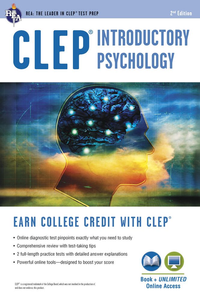 CLEP® Introductory Psychology Book + Online