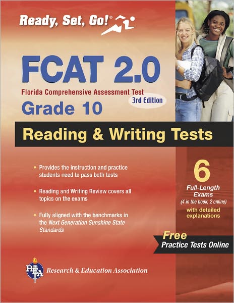FCAT FL 2.0 Reading & Writing Tests Grade 10 w/Online Practice Tests