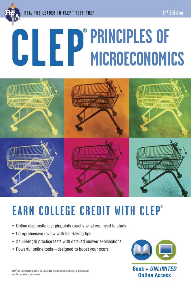 CLEP® Principles of Microeconomics Book + Online