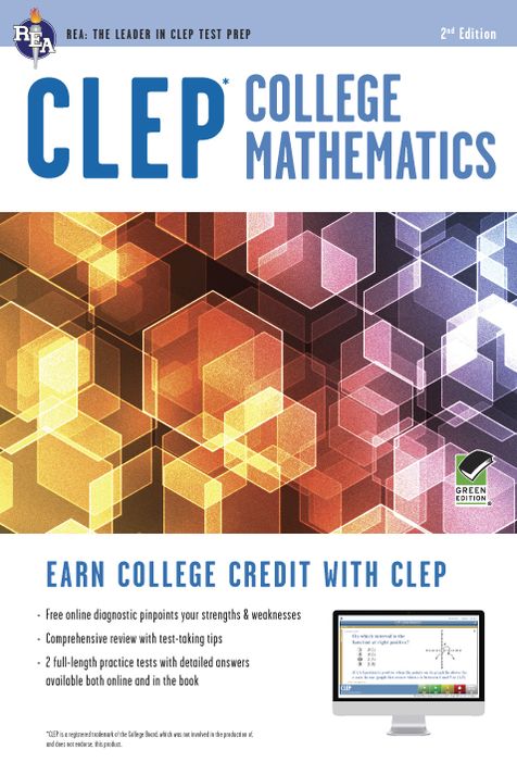 CLEP College Math with Online Practice Tests