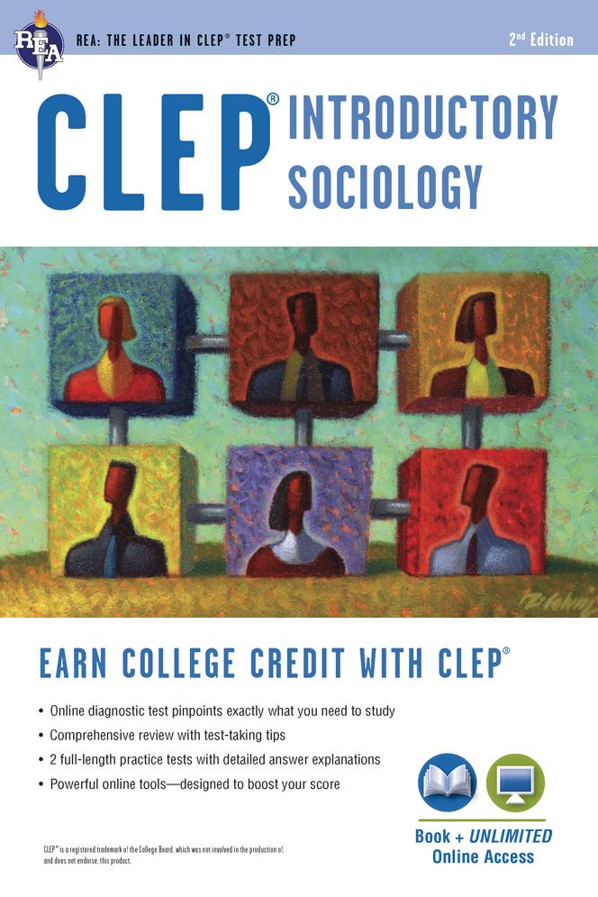 CLEP® Introductory Sociology Book + Online
